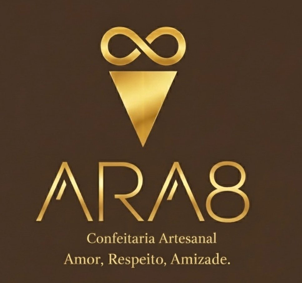 Logo ARA8 Confeitaria Artesanal